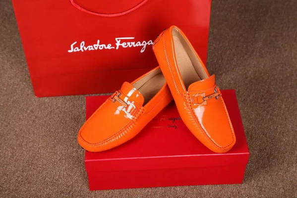 Salvatore Ferragamo Business Casual Men Shoes--090